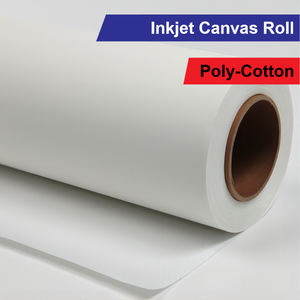 Polyester Cotton Canvas Roll By Water-Based Material Matte-390G