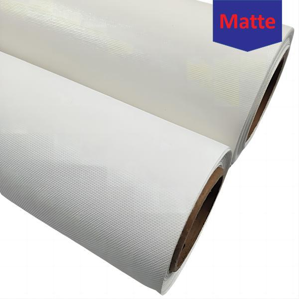 Matte Surface Eco-Solvent Poly Cotton Canvas Roll-340G