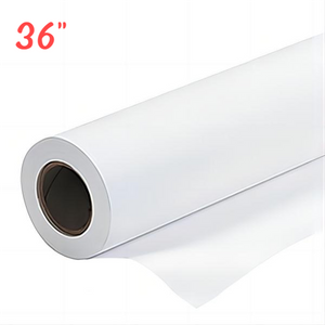 36" Eco-Solvent Glossy Polyester Cotton Canvas Roll - 420G
