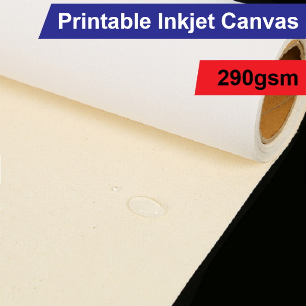 290G Cotton Canvas Roll Water-Based Matte