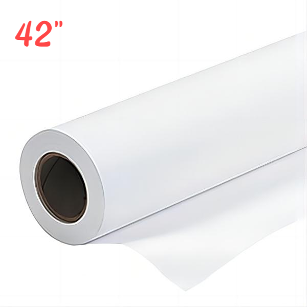 42" Eco-Solvent Glossy Polyester Cotton Canvas Roll - 420G