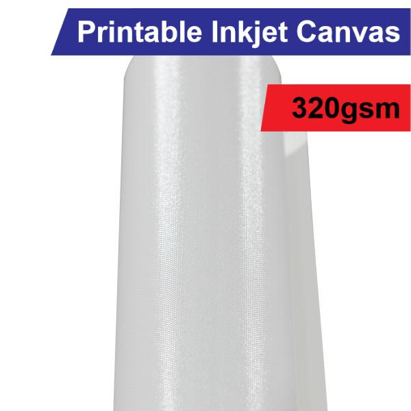 320G Polyester Canvas Roll Water-Based Glossy