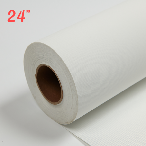 24" Eco-Solvent Matte Polyester Canvas Roll - 240G