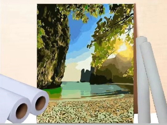 Art Transform by Inkjet Printing