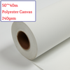 50"*40m Eco-Solvent Matte Polyester Canvas Roll - 240G