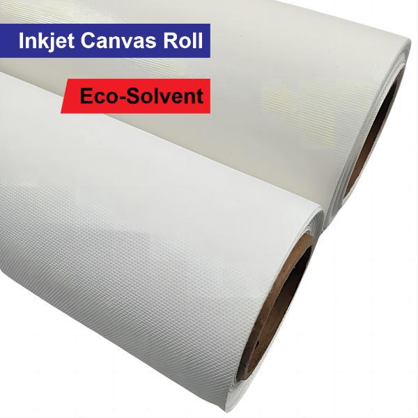 Eco-Solvent Matte Polyester Cotton Canvas Roll-340G