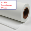 42"*30m Water-Based Matte Cotton Canvas Roll - 290G