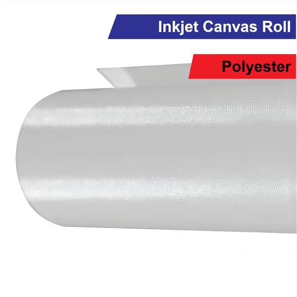 Polyester Canvas Roll By Water-Based Material Glossy-320G