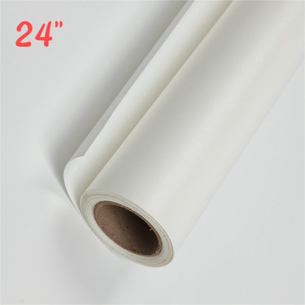 24" Eco-Solvent Glossy Polyester Canvas Roll - 240G