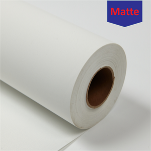 Matte Surface Eco-Solvent Polyester Canvas Rolls-210G