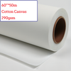 60"*50m Water-Based Matte Cotton Canvas Roll - 290G