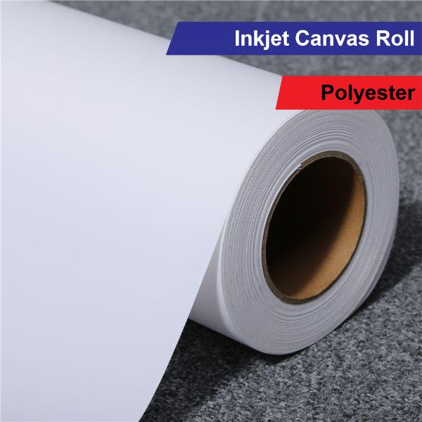 Polyester Canvas Roll By Water-Based Materail Matte-240G